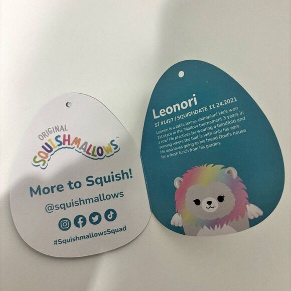 Leonori The Winged Lion 7" Squishmallow - Picture 5 of 6